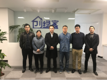 中室協凈化委秘書長楊軍、執行主任尚婕蒞臨創綠家指導工作！